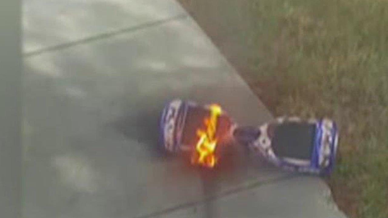 Hoverboard scooters linked to house fires, injuries