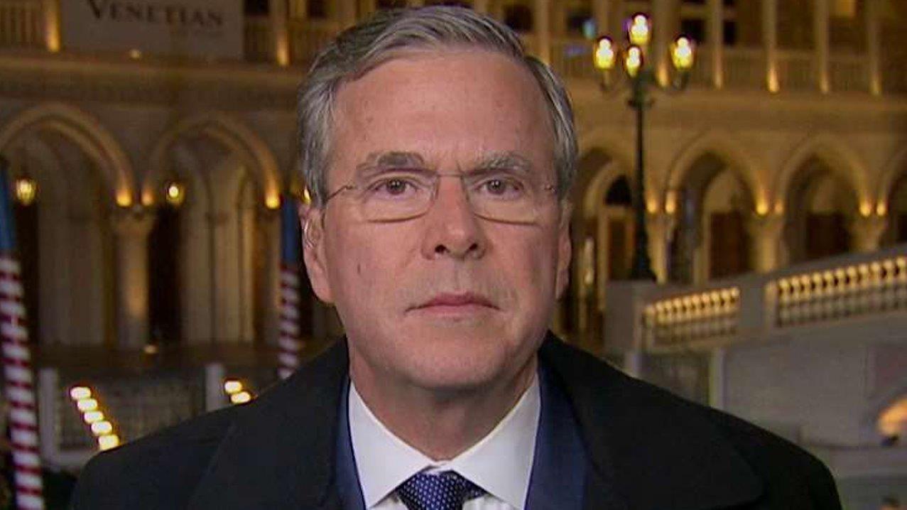 Bush takes on Trump in GOP debate