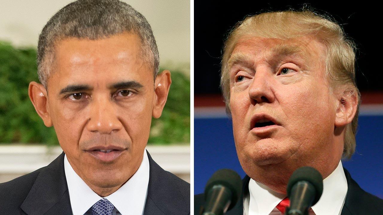 Did President Obama play the race card against Donald Trump?