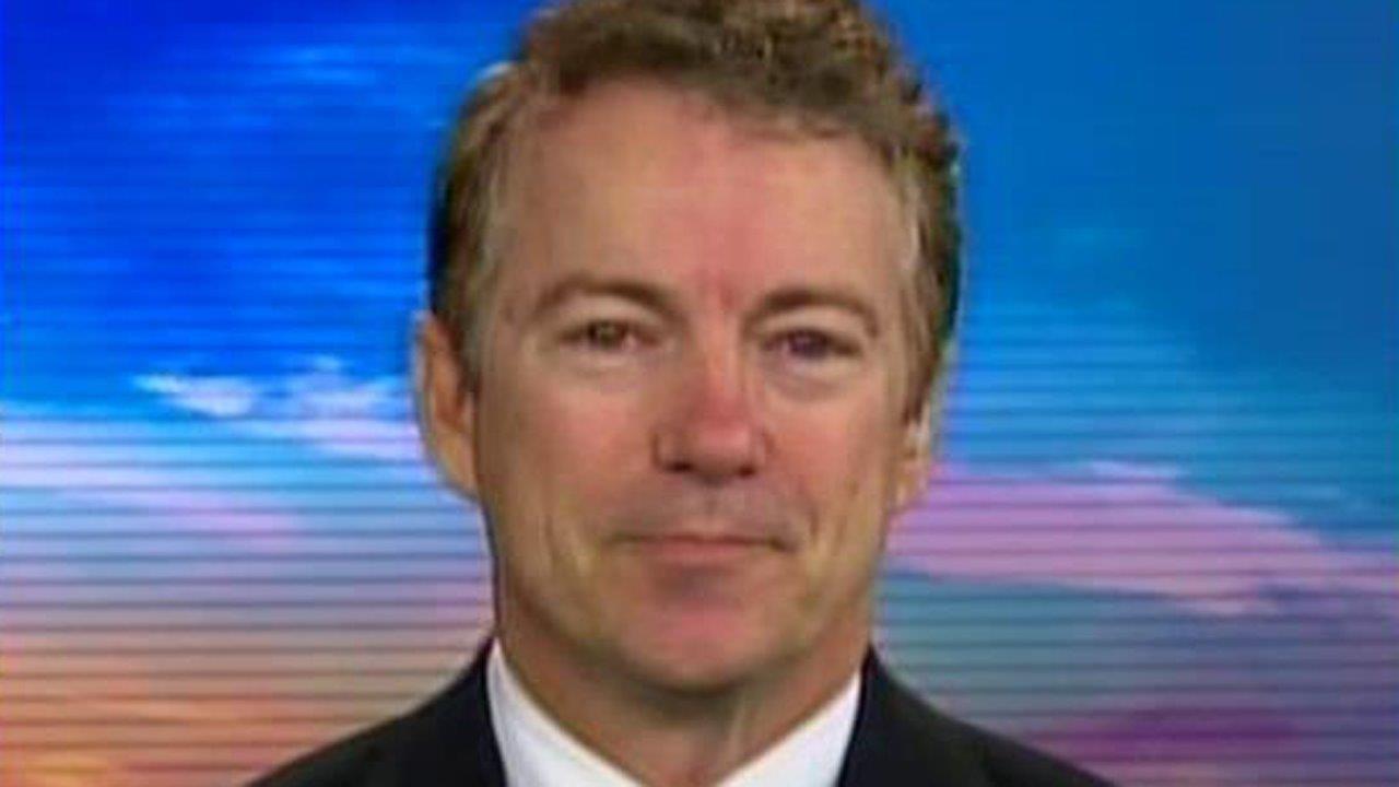 Rand Paul explains why he took aim at his GOP competitors 