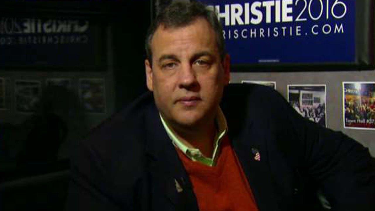 Chris Christie looks forward to the GOP race in 2016