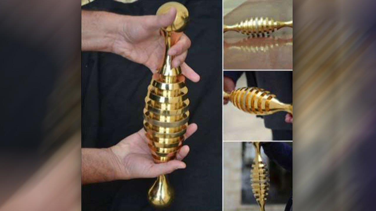 Israel seeks public's help to identify antique golden rod