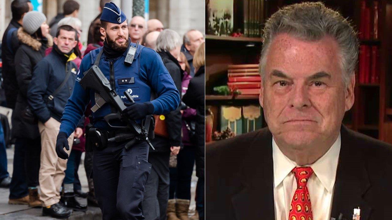 Rep. Peter King on New Year's Eve terror plot in Belgium