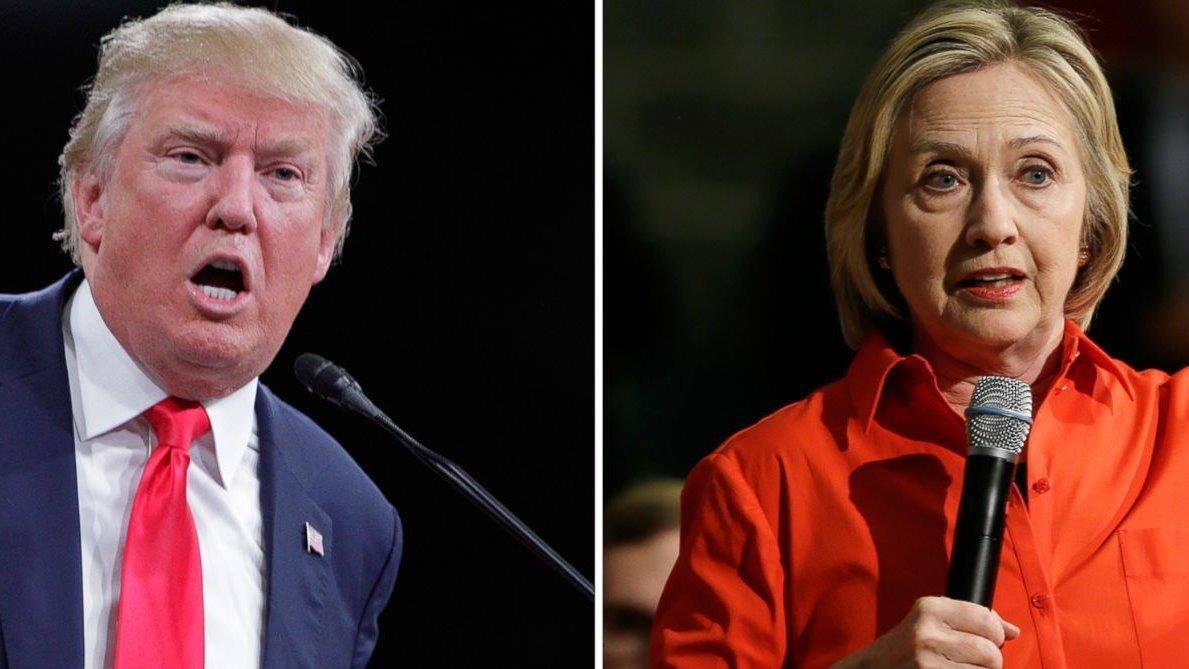 Trump targets Clintons with all eyes on Iowa