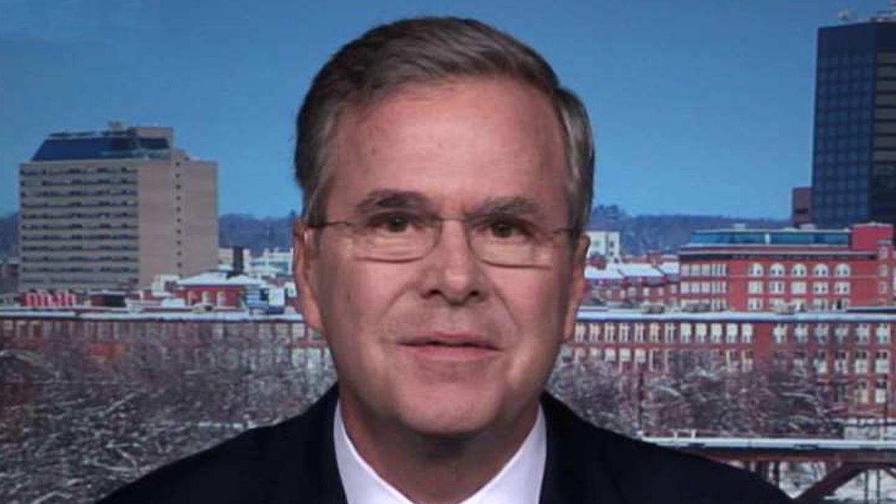 Jeb Bush on where the 2016 Republican race stands