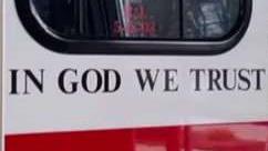 'In God we trust' cop car decals cause controversy 