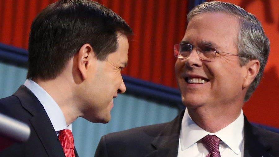 Attack ads heat up between Marco Rubio and Jeb Bush
