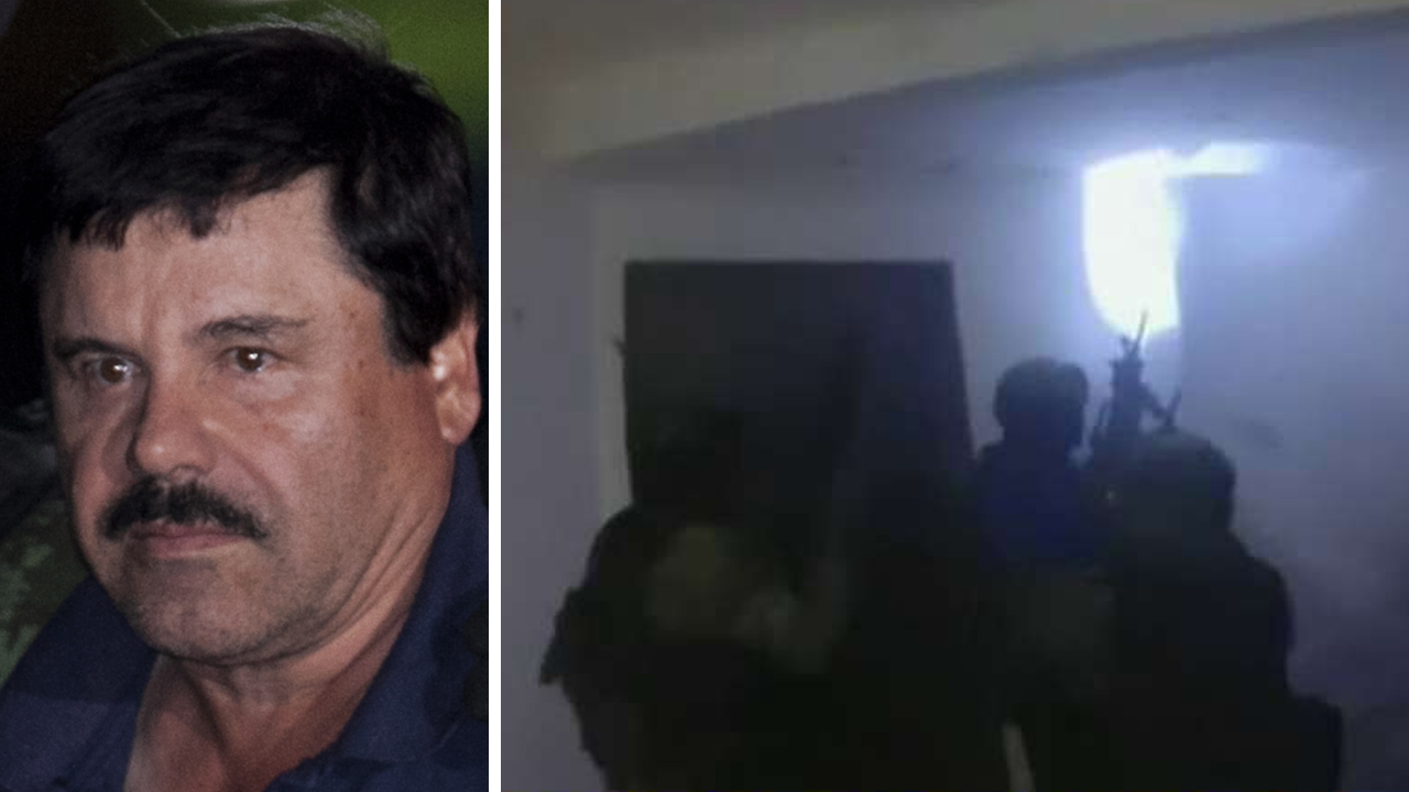 New video of the raid that captured 'El Chapo'