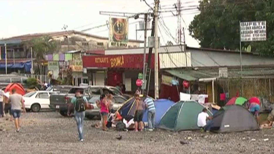 Thousands of Cuban migrants stranded in Costa Rica 