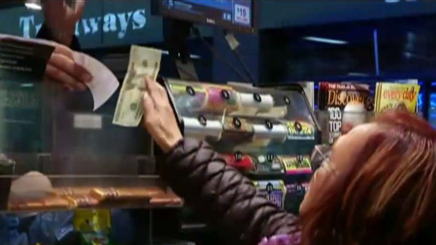 Rush to get tickets for $1.5 billion Powerball drawing