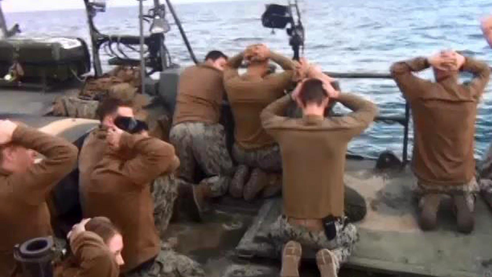 Iran releases videos of captured US sailors 