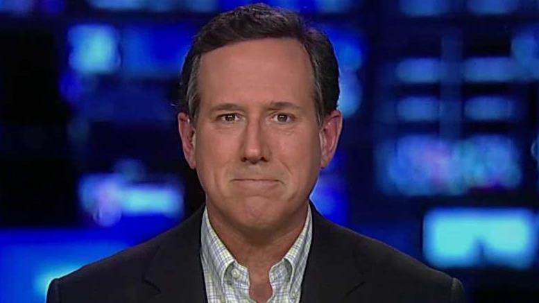How would a President Santorum prevent economic meltdown?