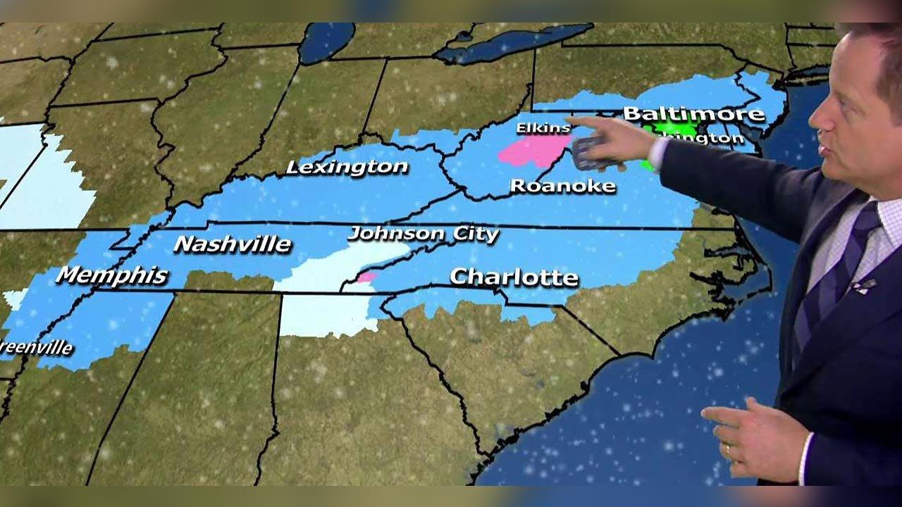 Major winter storm moves across US