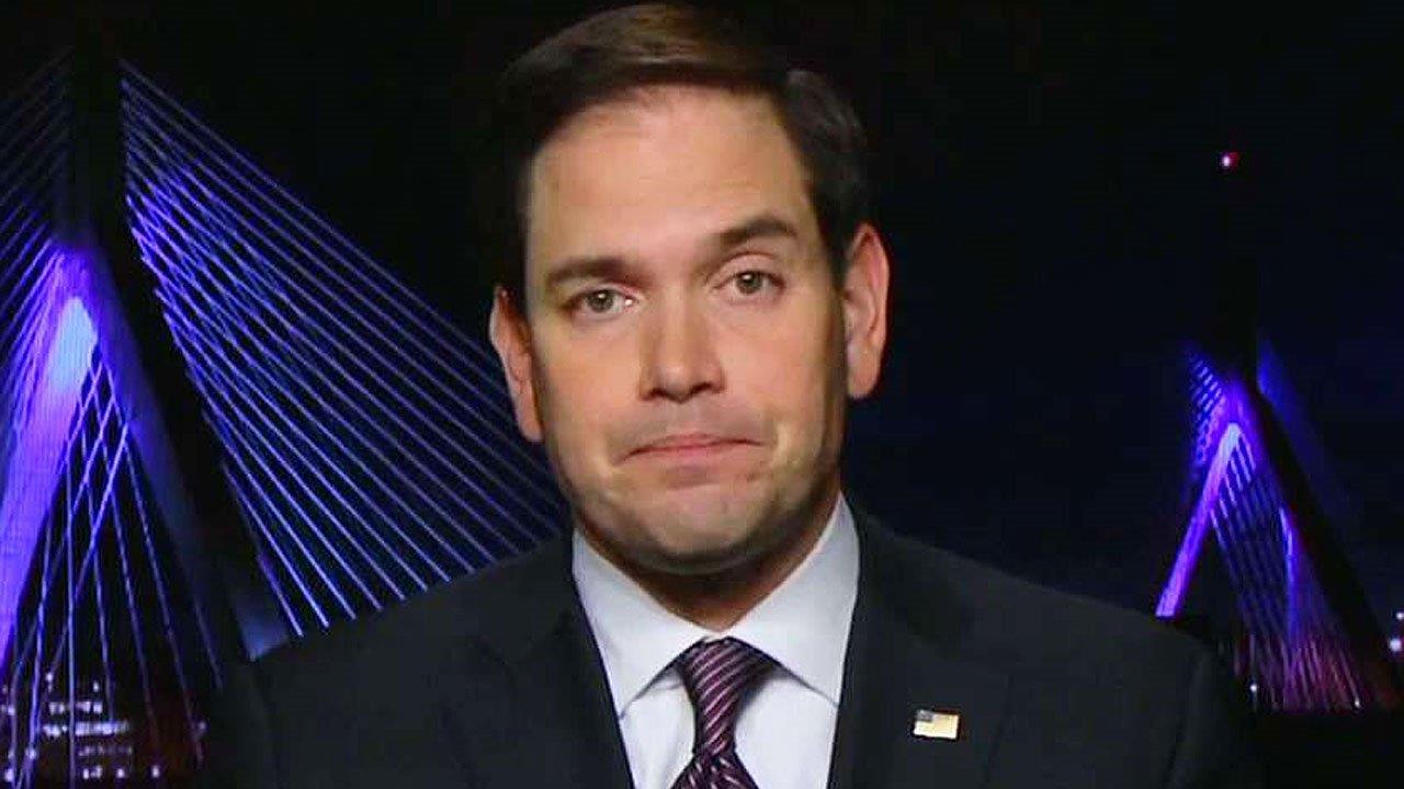 Rubio: As president, Clinton would need to pardon herself