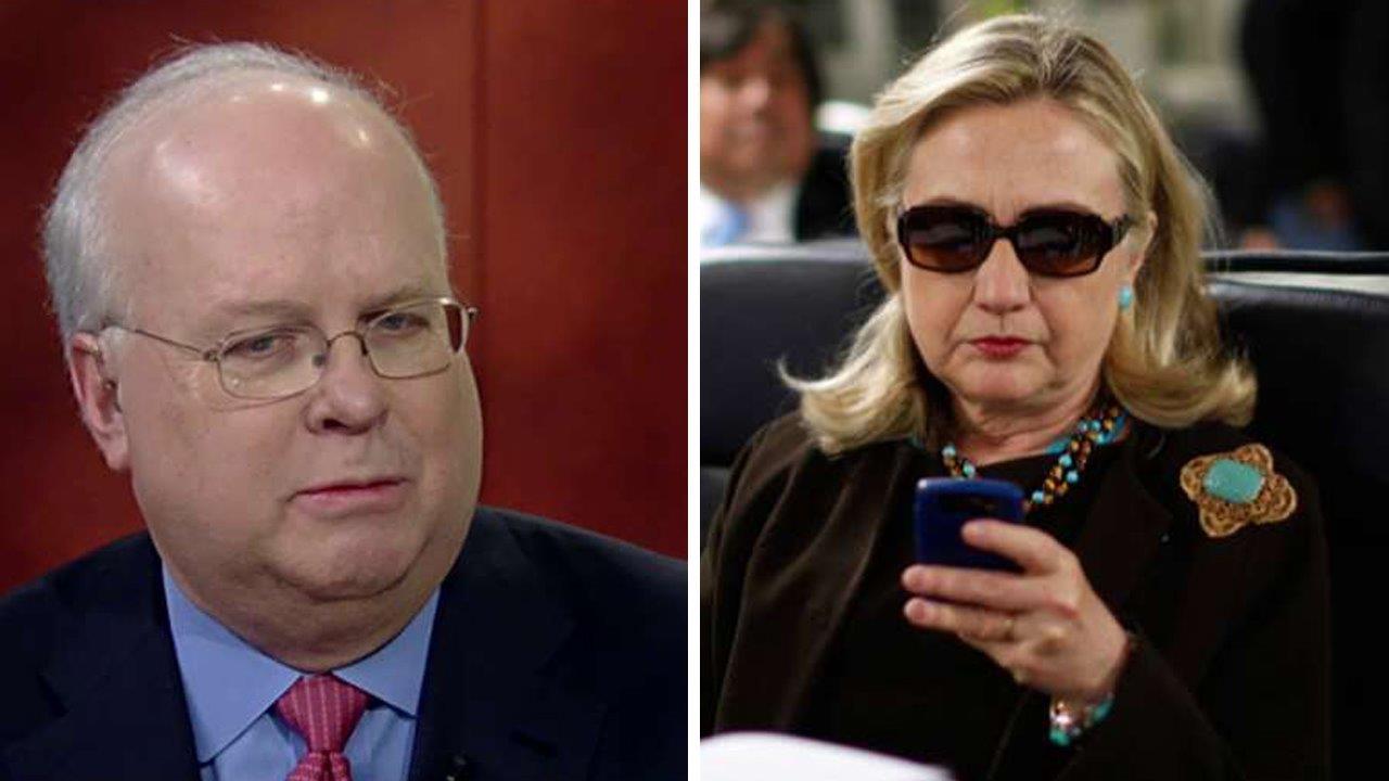 Rove: There's a reason Americans think Clinton is not honest