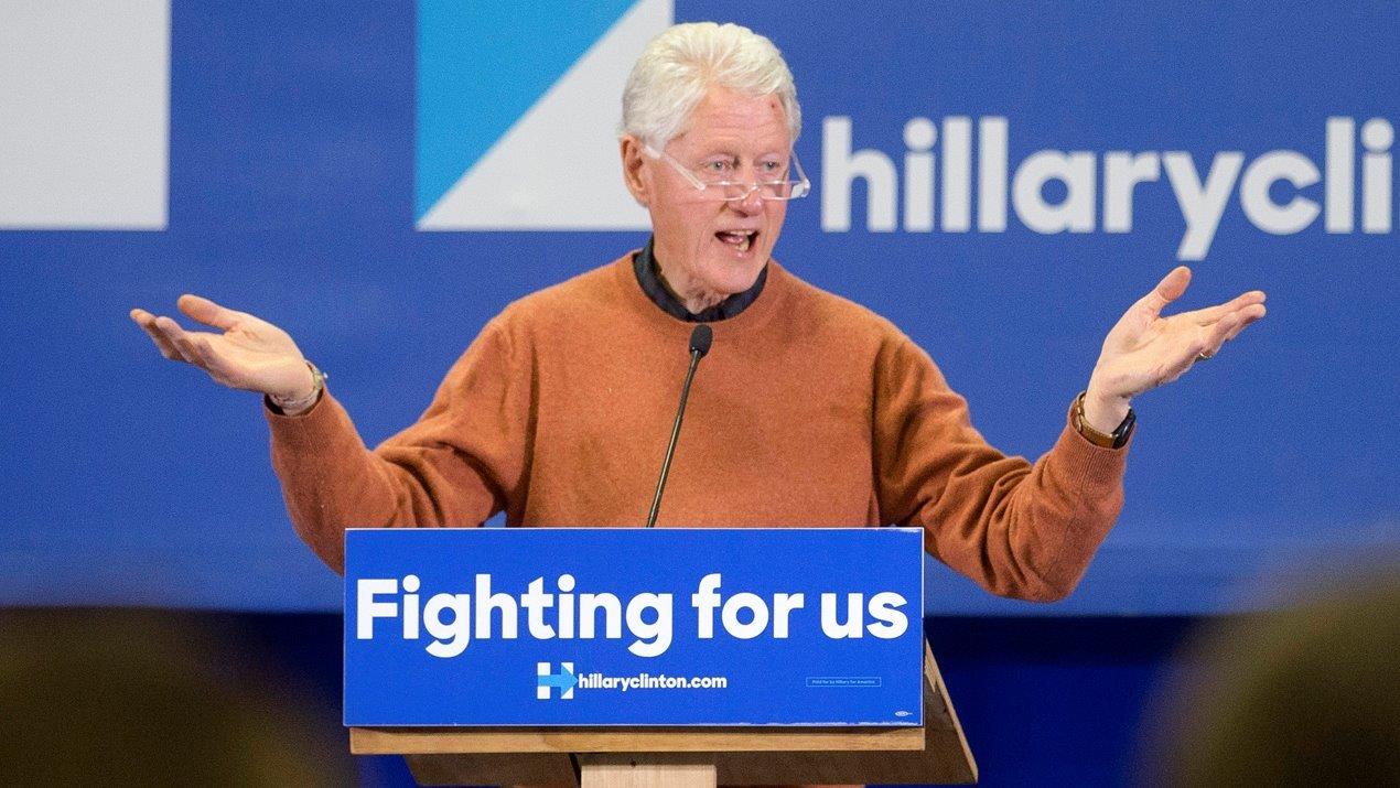 Bill Clinton says Hillary is the real 'change maker'