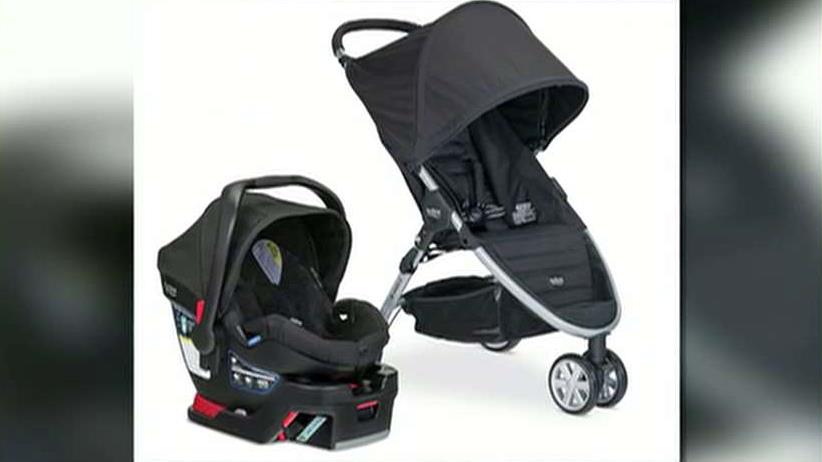 Massive recall announced for Britax strollers, car seats