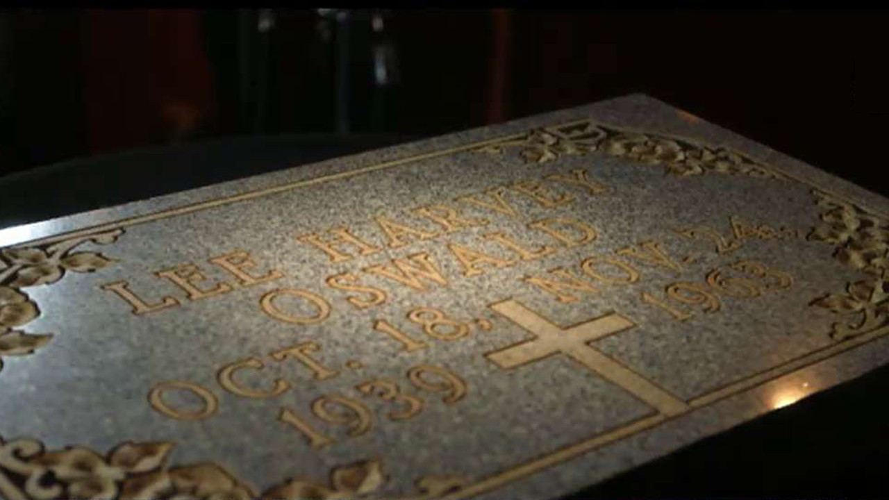Man inherits Lee Harvey Oswald's tombstone