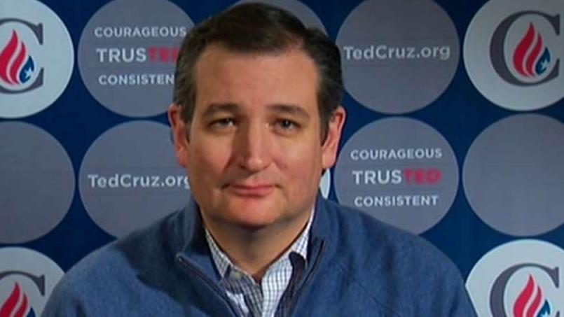 Ted Cruz on his campaign ahead of the Iowa caucuses