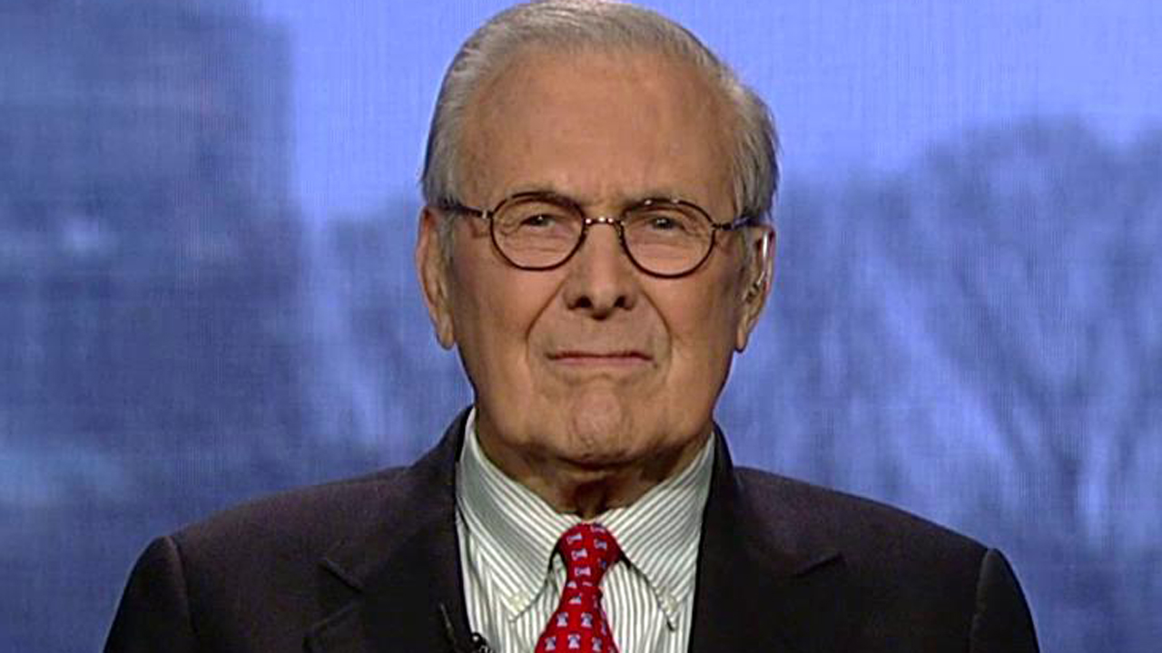 Rumsfeld: Those within Islam need to stand up against terror
