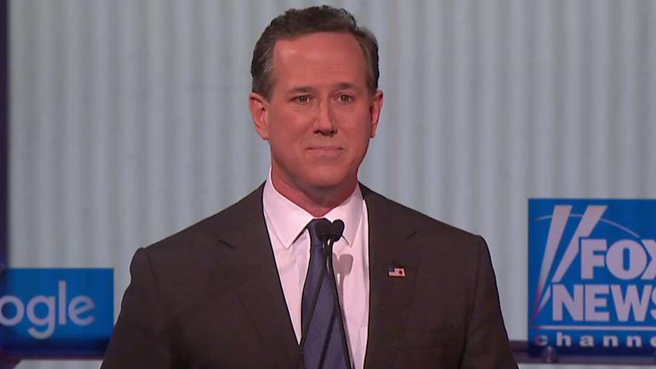 Rick Santorum defends decision to attend Trump rally