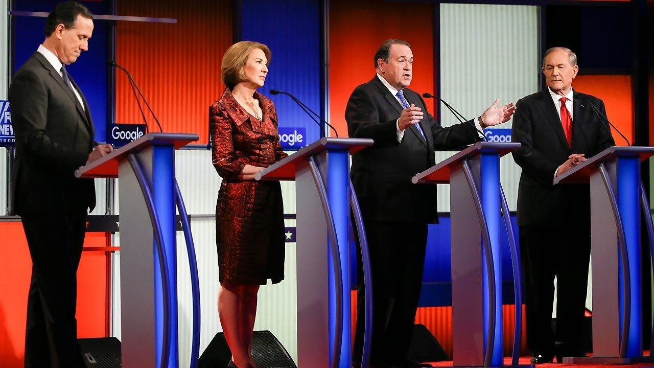 Part 4 of the 7 p.m. Fox News-Google GOP Presidential Debate