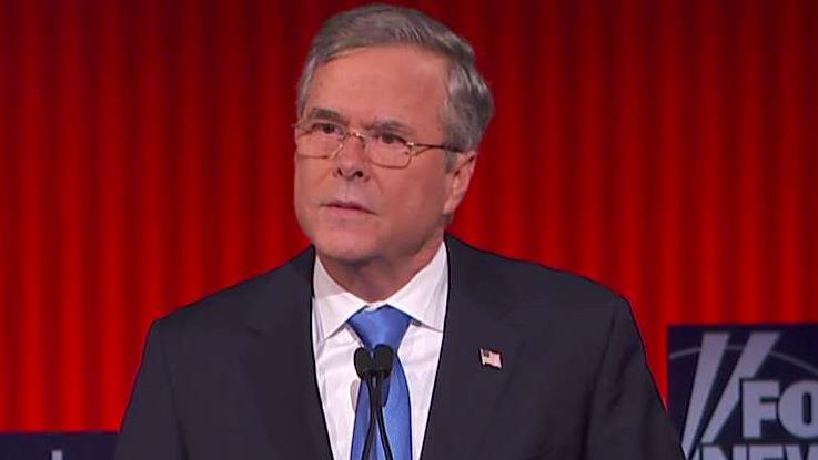 Bush rejects suggestion he's splitting establishment vote