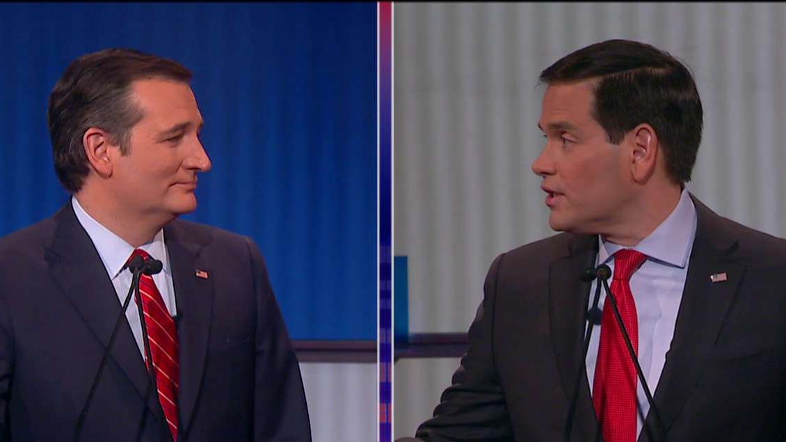 Ted Cruz And Marco Rubio Clash Over Immigration Reform Fox News Video