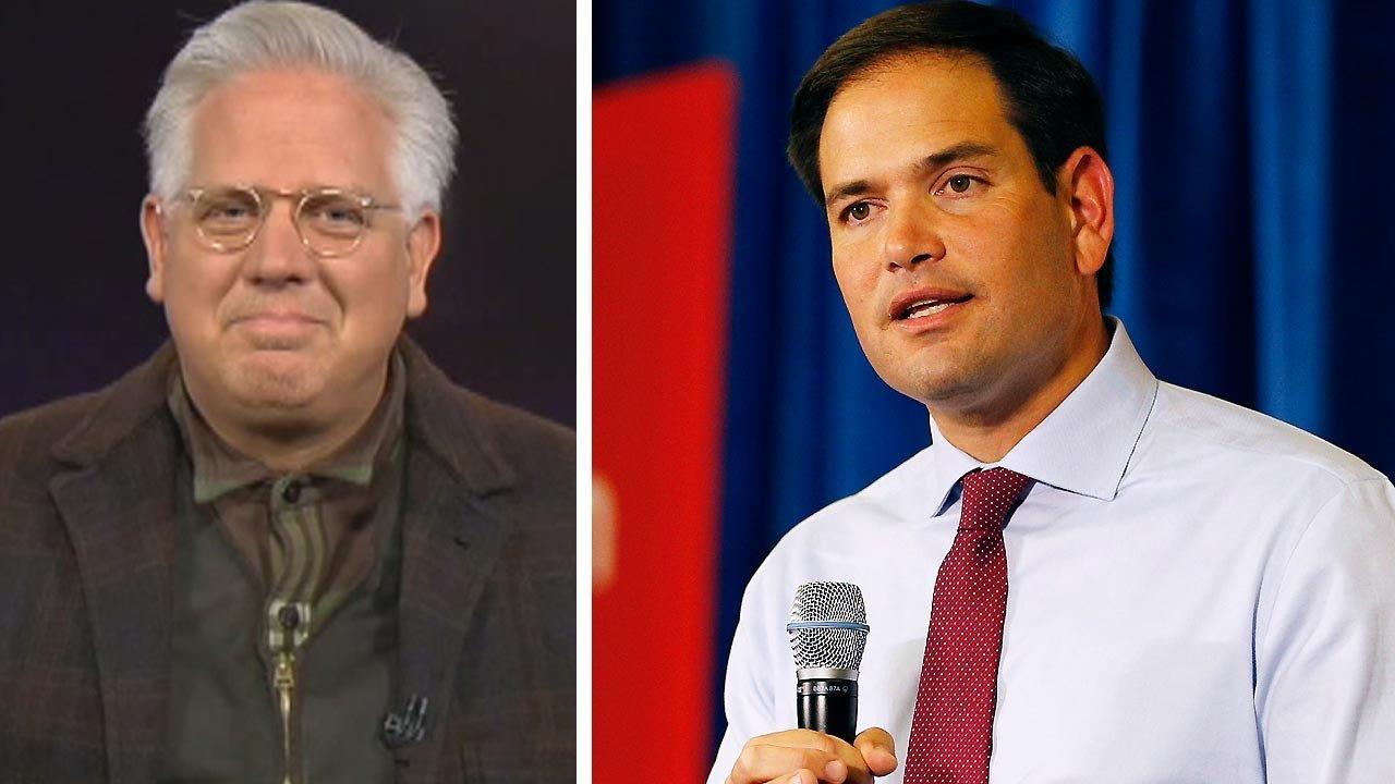 Glenn Beck: Rubio turning his record upside down, inside out