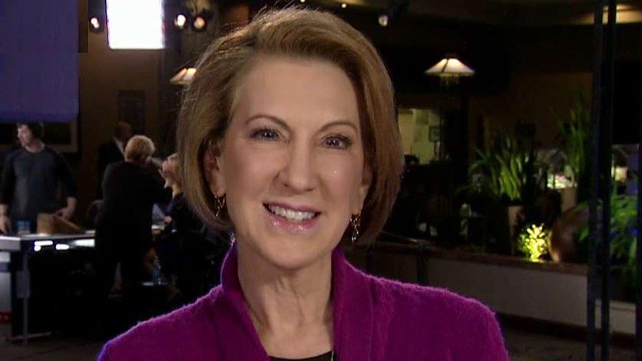 Carly Fiorina: We are going to surprise here in Iowa tonight