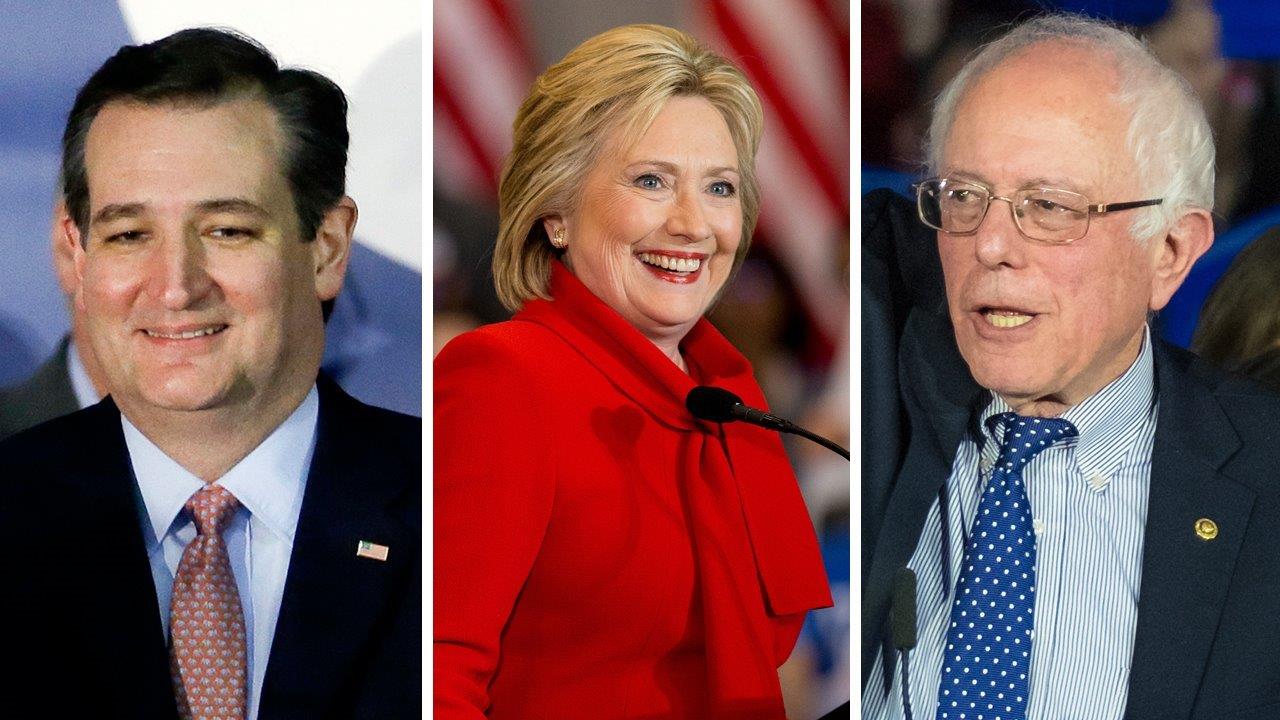 Cruz wins Iowa, Clinton and Sanders still too close to call