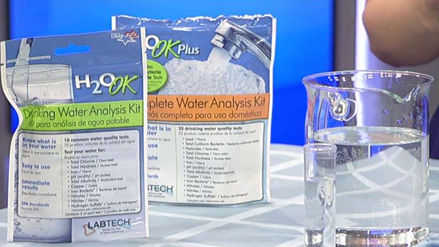 How to test and filter your water at home
