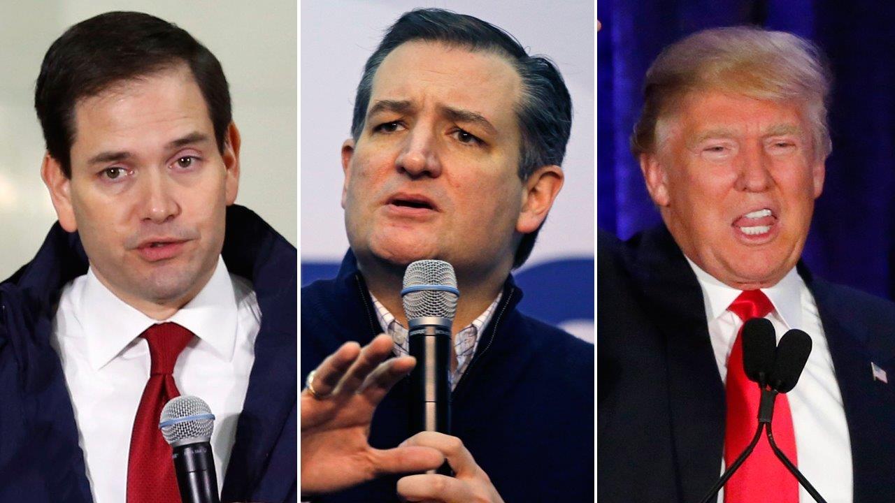 Is GOP race a three-way contest between Rubio, Trump Cruz?