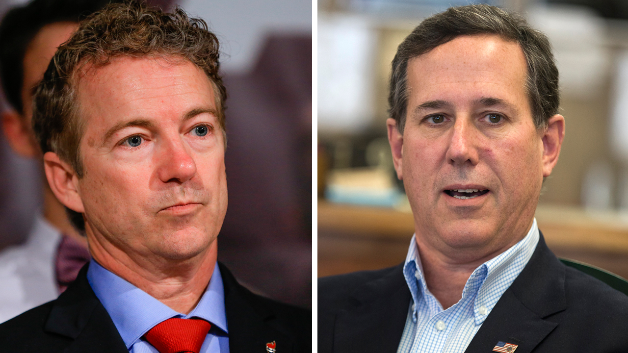 Rand Paul, Rick Santorum drop out of 2016 presidential race