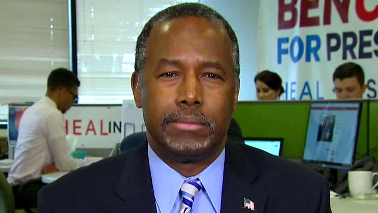 Carson on cutting campaign staff, 'misinformation' in Iowa