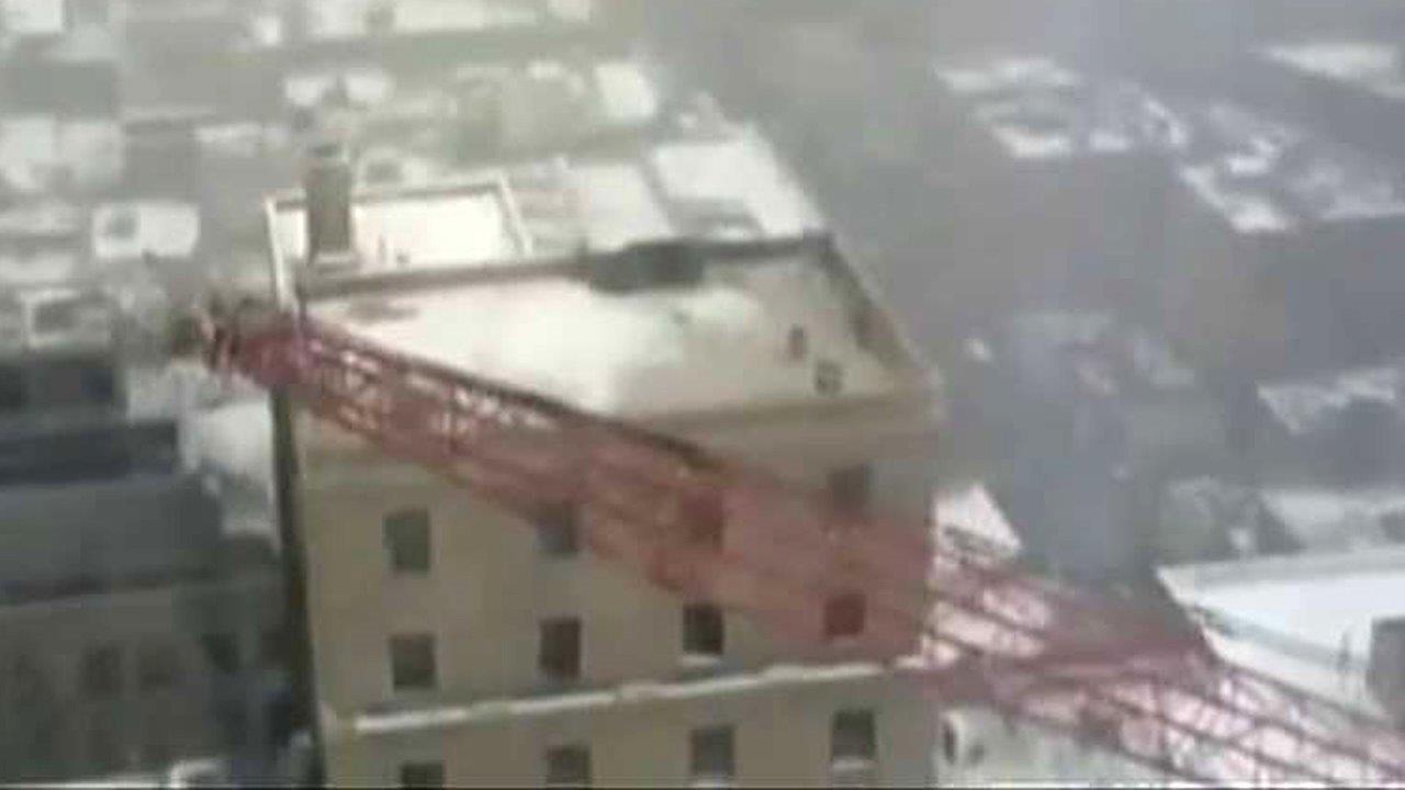 Onlookers witness deadly crane collapse in NYC