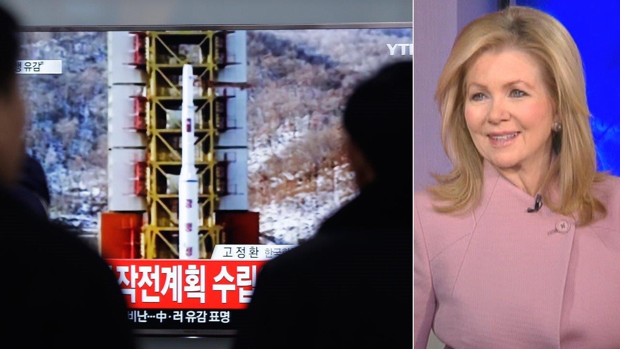 Rep. Marsha Blackburn reacts to North Korea rocket launch