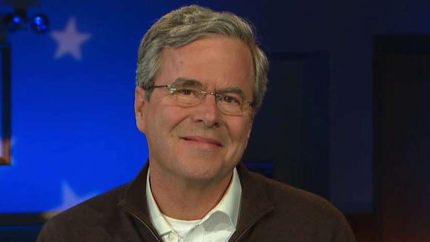 Jeb Bush on his heated argument with Donald Trump