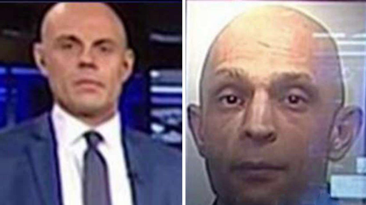 Startling resemblance: Crime show host looks like criminal