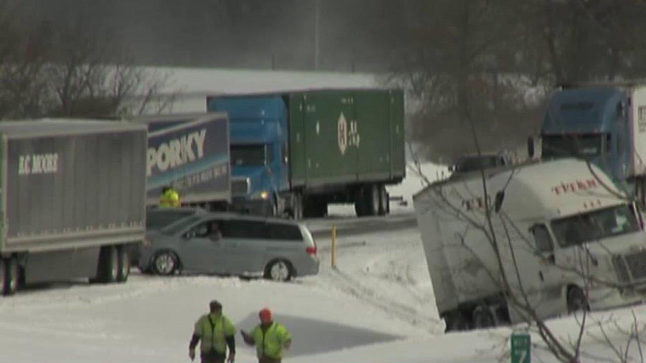 At least three people killed in Pennsylvania pile-up 