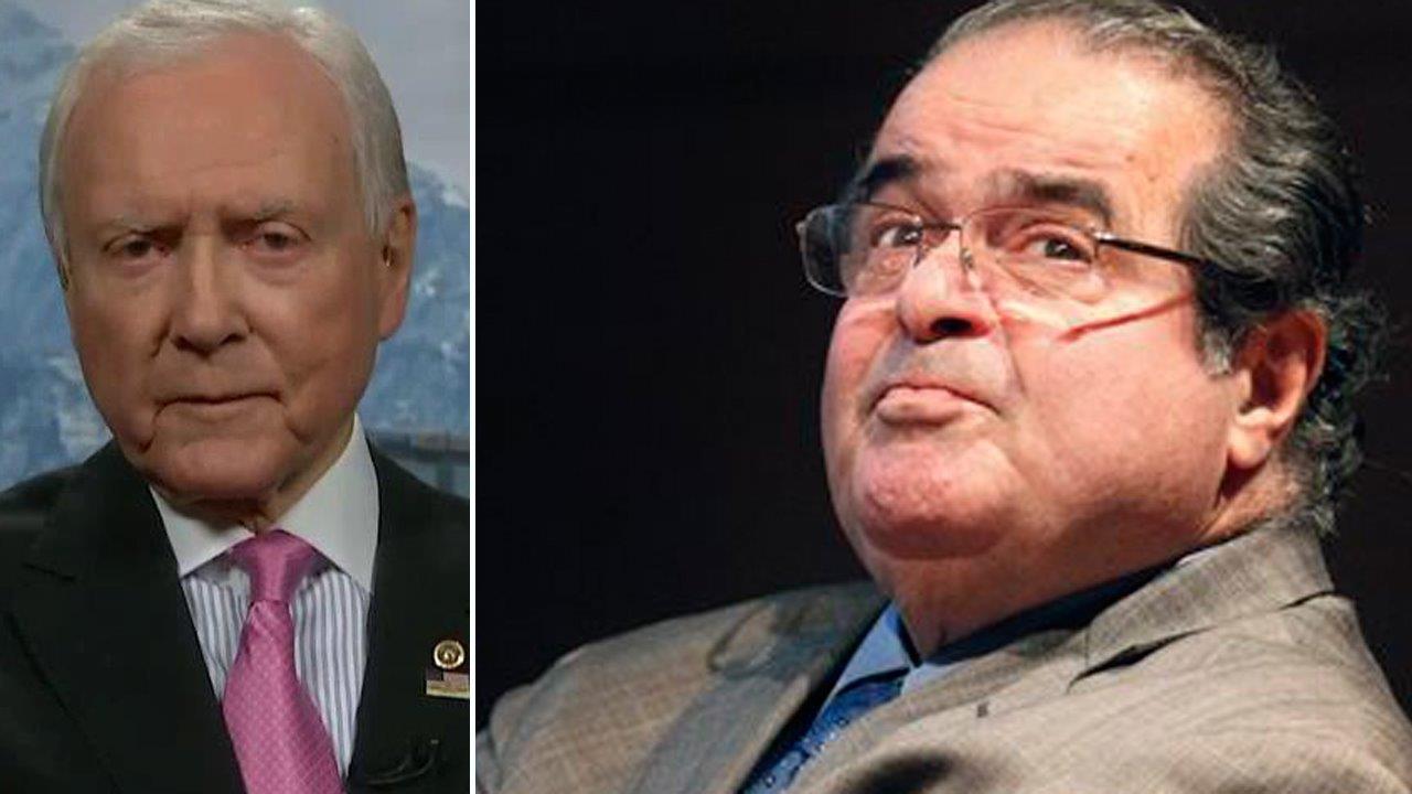 Orrin Hatch: Scalia was a respected founder of originalism