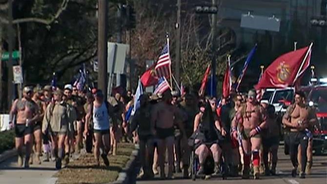 'Irreverent Warriors' hike to draw attention to vet suicides