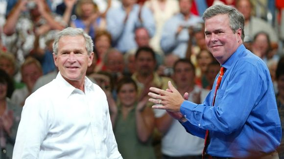 George W. Bush joining Jeb on campaign trail