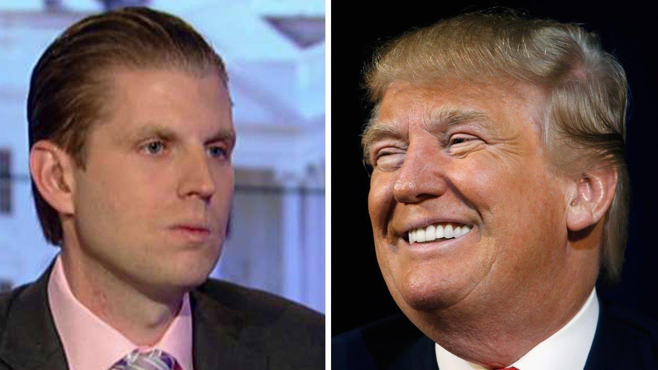 Eric Trump: My father couldn't be more Republican