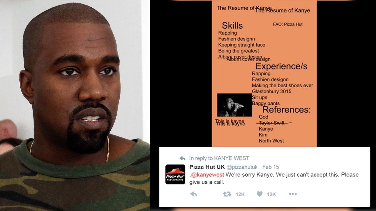 Pizza Hut UK trolls Kanye West on Twitter