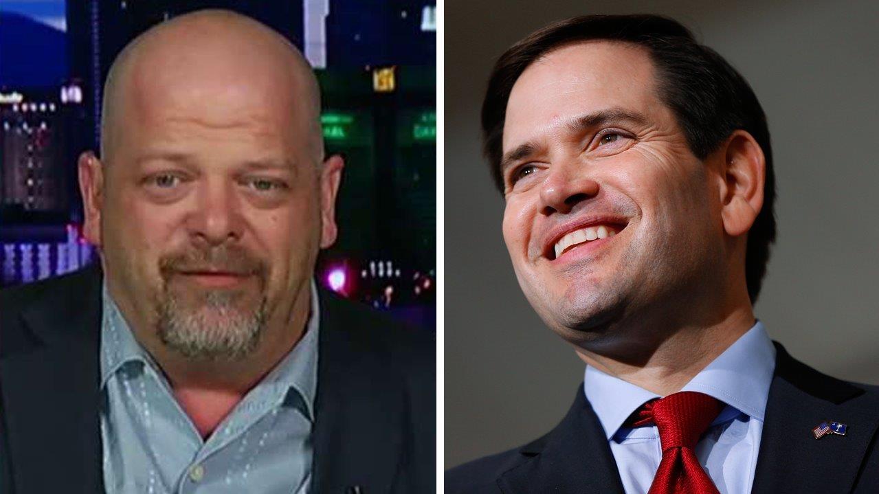 Pawn Star Rick Harrison stands by Rubio