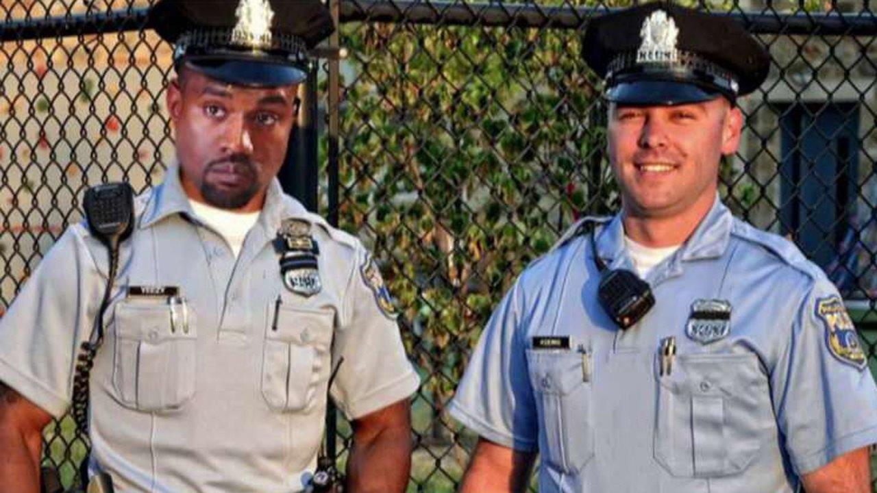 Philadelphia police offer Kanye a job