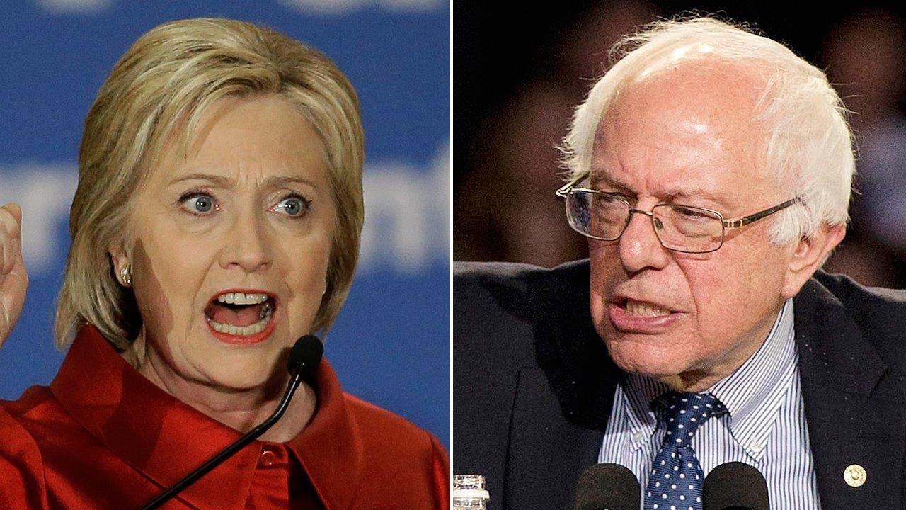 Report: Clinton has huge lead over Sanders in delegate count
