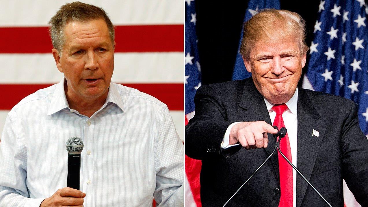 Poll: Kasich trails Trump in Ohio ahead of primary 