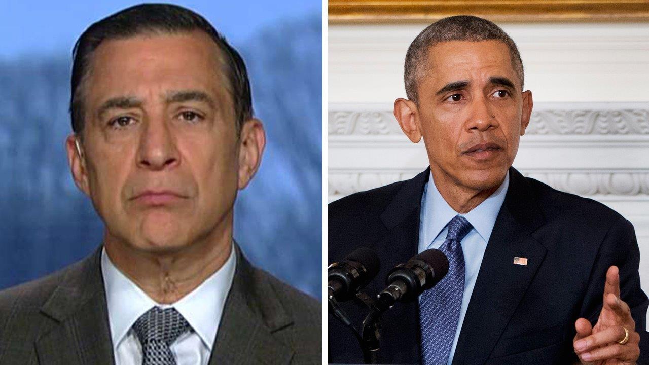 Issa: Obama 'doesn't respect the law of the Constitution'